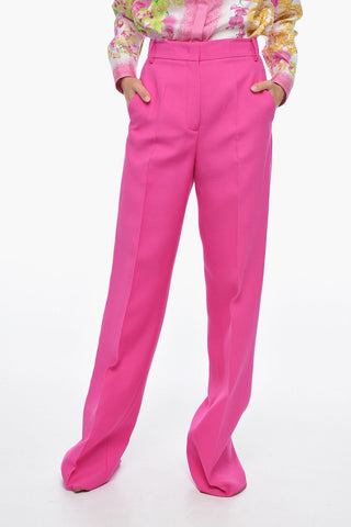 PP Wool and Silk Palazzo Pants
