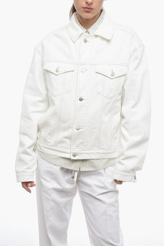 MM1 Denim Jacket with Utility Breast-pockets