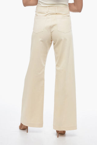 Pantaloni NINA Wide-Leg in Denim