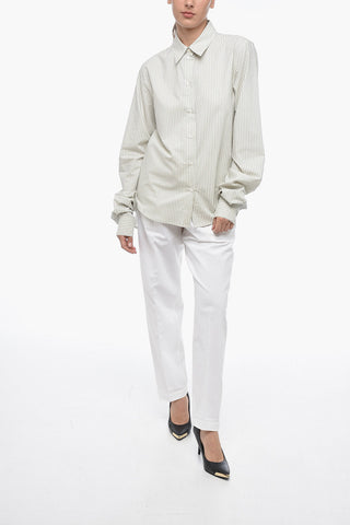 MM6 Striped Cotton Shirt Balanced