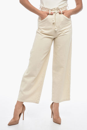 Wide-Leg Jeans GIOIA with Fringes