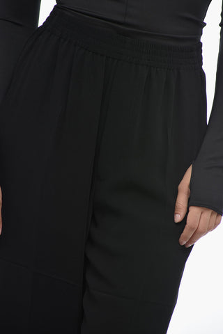 MM6 Pantaloni Gaucho con Elastico in Vita