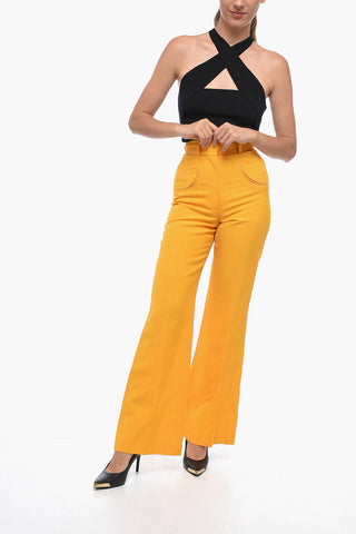 Pantalone Svasato con Tasca Western
