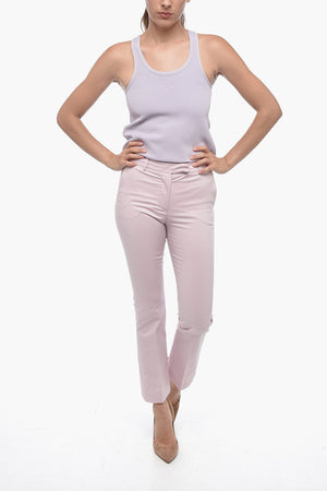 Cropped-Fit-Hose NELLIE mit Bootcut-Saum