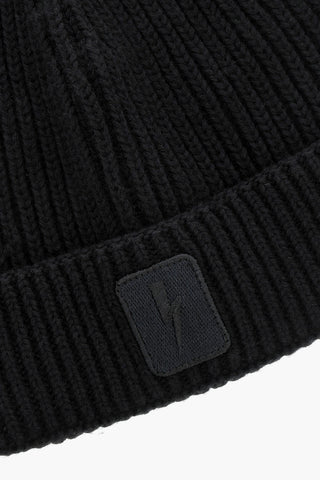 Beanie in Tinta Unita a Costine