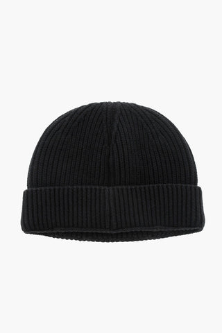 Beanie in Tinta Unita a Costine