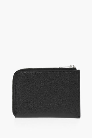 Saffiano Leather I LOVE PA Card Holder with Zip Closure