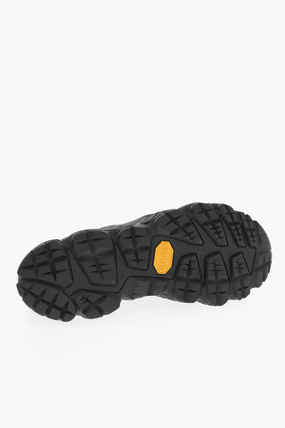 Sneakers Basse in Pelle con Dettagli Eyelets