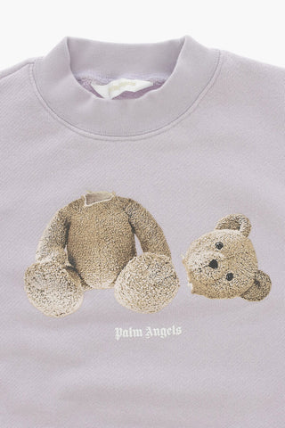 Cotton Crew-Neck Sweatshirt with Print