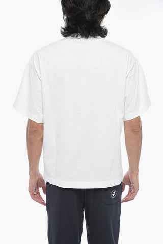 T-Shirt Girocollo UPSIDEDOWN PALM Stampata sul Fronte