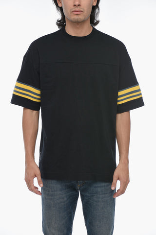 Oversized T-shirt with Striped Detail