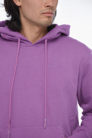 Tone on Tone Print DIAG TAB Hoodie