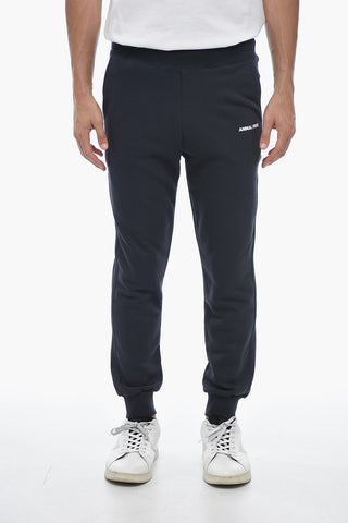 Brushed Cotton ROBBY Joggers with Contrasting Print