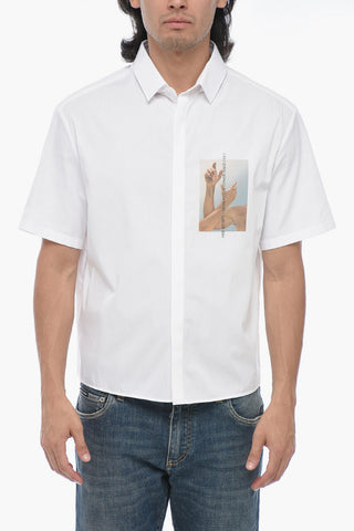 Hidden Buttoning THE OTHER HAND Popeline Shirt