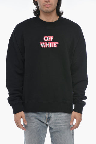 SEASONAL Brushed Cotton EMOTIONALLY AVAILABLE Crew-neck Sweatshirt