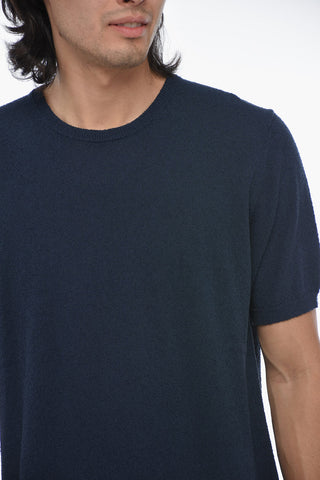 Terry-Cotton Short Sleeved T-shirt