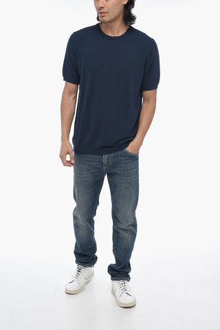 Terry-Cotton Short Sleeved T-shirt