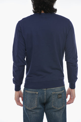 Brushed Cotton Crewneck Sweater