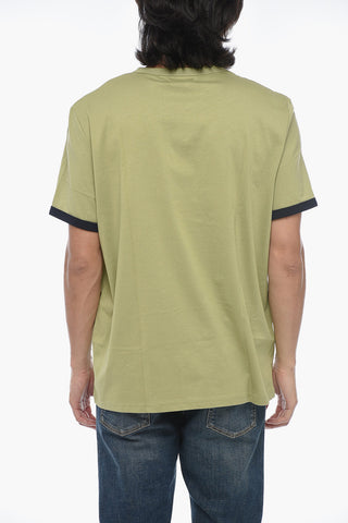 Embroidered Logo Cotton T-shirt