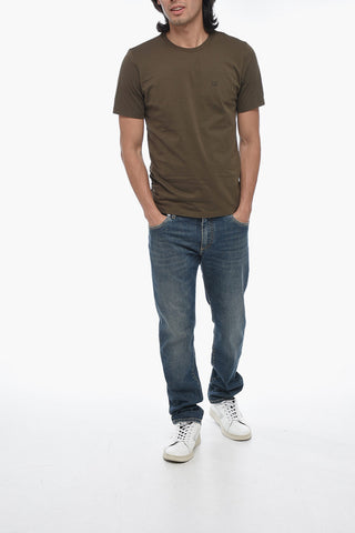 T-shirt A Maniche Corte Stampata