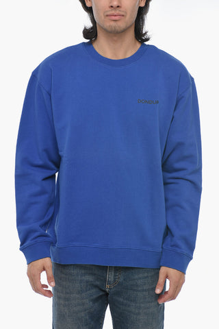Brushed Cotton Crewneck Sweater