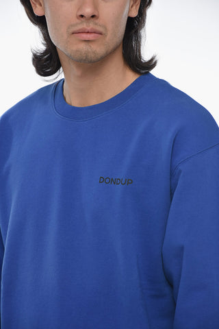 Brushed Cotton Crewneck Sweater