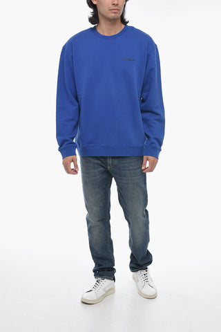 Brushed Cotton Crewneck Sweater