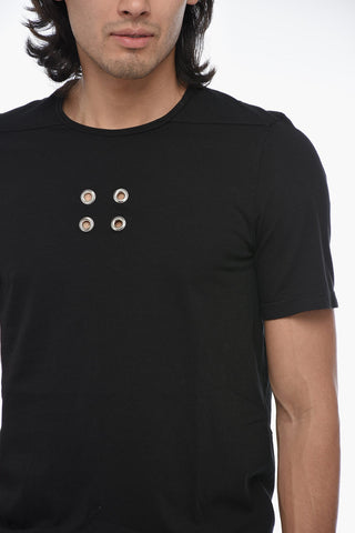 DRKSHDW Short Sleeved T-shirt With Stud Details
