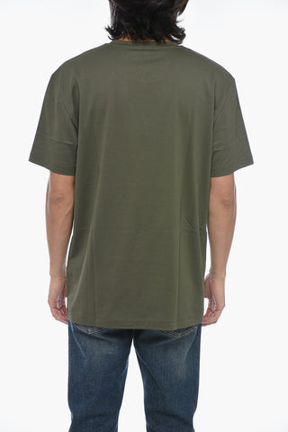 T-shirt Girocollo A Tinta Unita