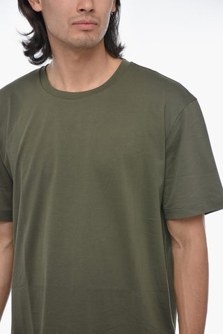 T-shirt Girocollo A Tinta Unita