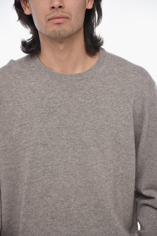 Crew Neck Pure Cashmere Sweater