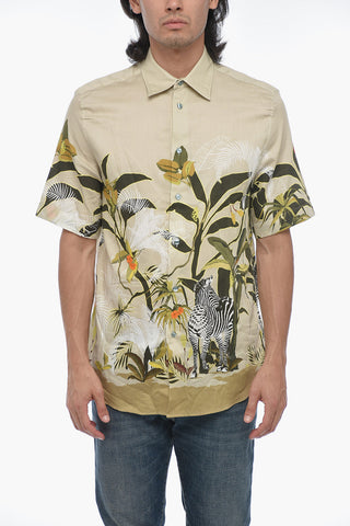 Jungle Print Shirt Sleeved Shirt