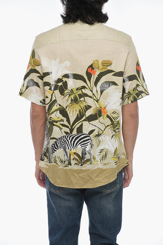 Jungle Print Shirt Sleeved Shirt