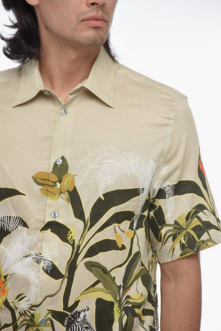 Jungle Print Shirt Sleeved Shirt