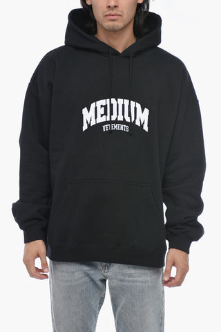UNISEX Felpa Hoodie Oversize con Ricamo