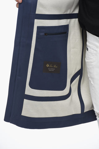 Giubbotto REMINGTON in Pura Seta con Zip Frontale