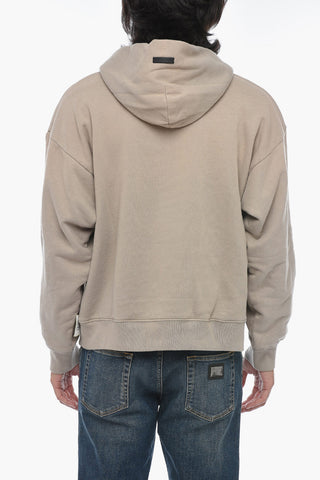 Felpa Hoodie con Half Zip