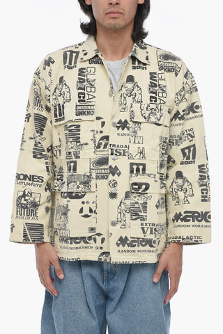 Canvas CHORE Jacket with Stamp