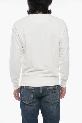 Light Fleece T-shirt with Logo Print