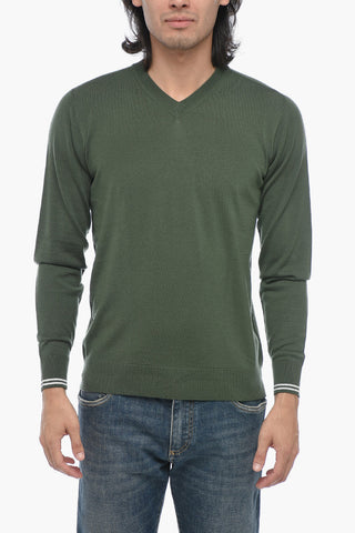 V-Neck Wool Pullover