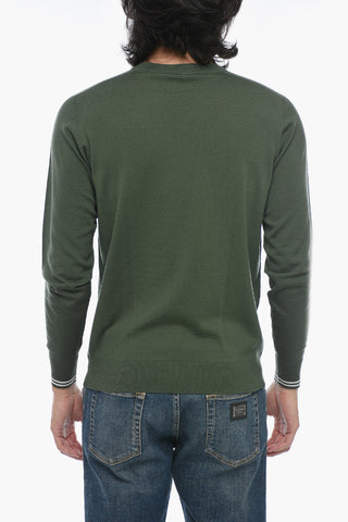 V-Neck Wool Pullover
