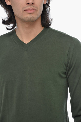 V-Neck Wool Pullover