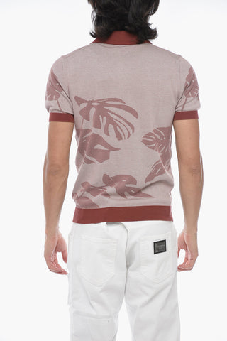 Striped Short Sleeved Polo