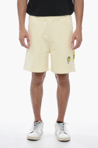 Brushed Cotton Jogger Shorts
