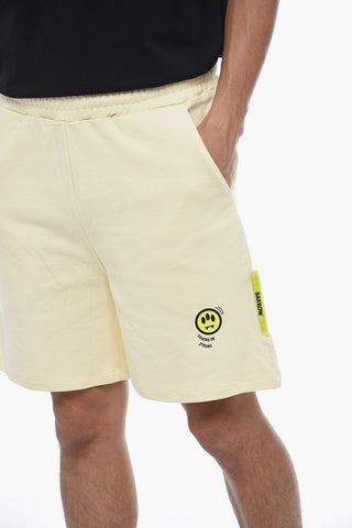 Brushed Cotton Jogger Shorts