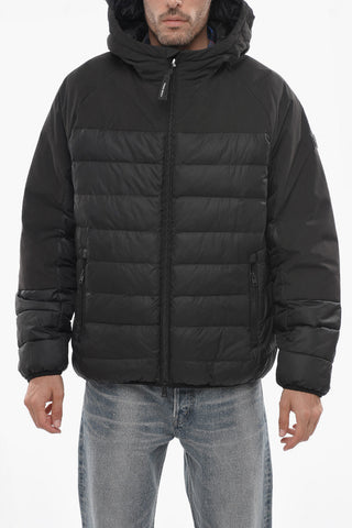 Quilted Padded Jacket with Hood