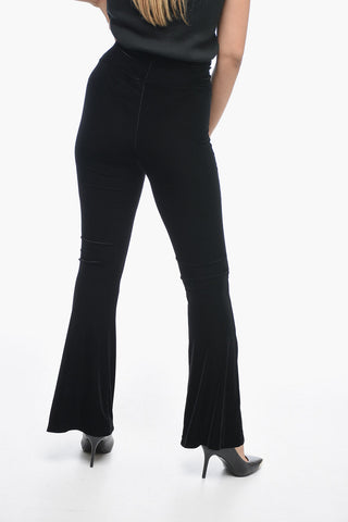 Stretch Chenille Bootcut Pants