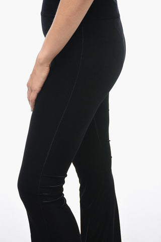 Stretch Chenille Bootcut Pants