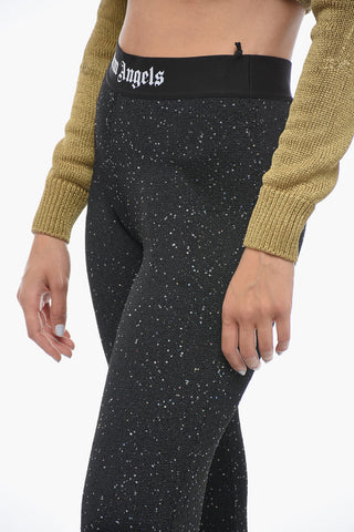 Pantaloni Bootcut SOIREE in Maglia con Paillettes