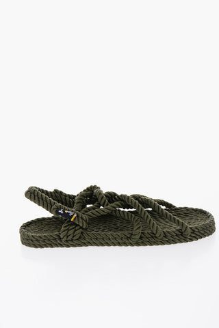 Rope Slingback Sandals